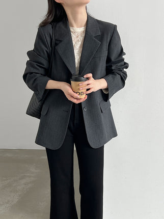 THEME 21 Women's Fashion Striped Blazer High end Design for Autumn of 2026