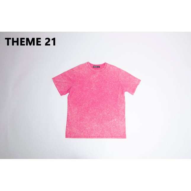 THEME 21 Women New Fashion Cotton with Diamond T-shirt Creativity Tops Female for Summer of 2024 Trending