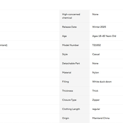 THEME 21 Women's New Fashion Nylon Warm Down Jacket Double-Sided Wearable Lightweight Waterproof Windproof down Coat for Winter