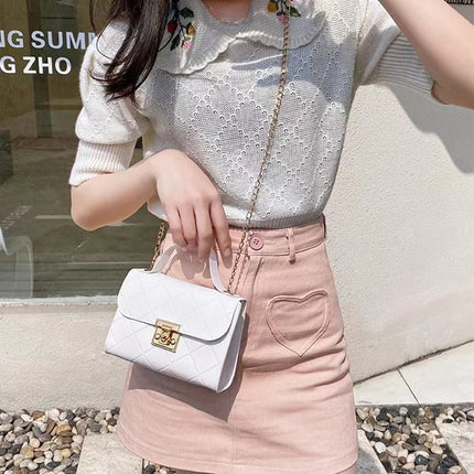 Ladies Fashion Small Handbag Women Shoulder Bags 2023 New Luxury Casual Clutch Bag PU Crossbody Bag For Women Small Messenger Bag
