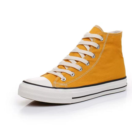 Women Shoes New Retro Lowtop Sneakers Shoes for Women Canvas Round Toe Cross-tie Casual Flats Women High Top Shoes 2022