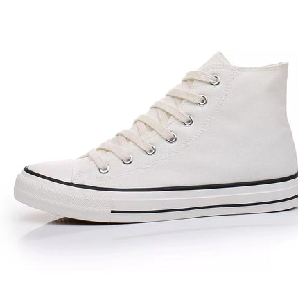 Women Shoes New Retro Lowtop Sneakers Shoes for Women Canvas Round Toe Cross-tie Casual Flats Women High Top Shoes 2022