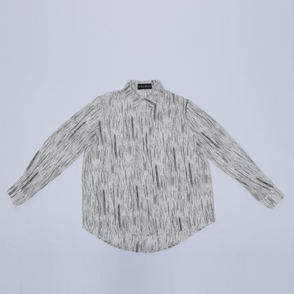 ANYBUY Chiffon Print Blouse for Spring Fall of 2023
